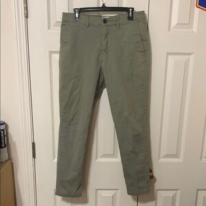H&M Olive Green Chino Pants